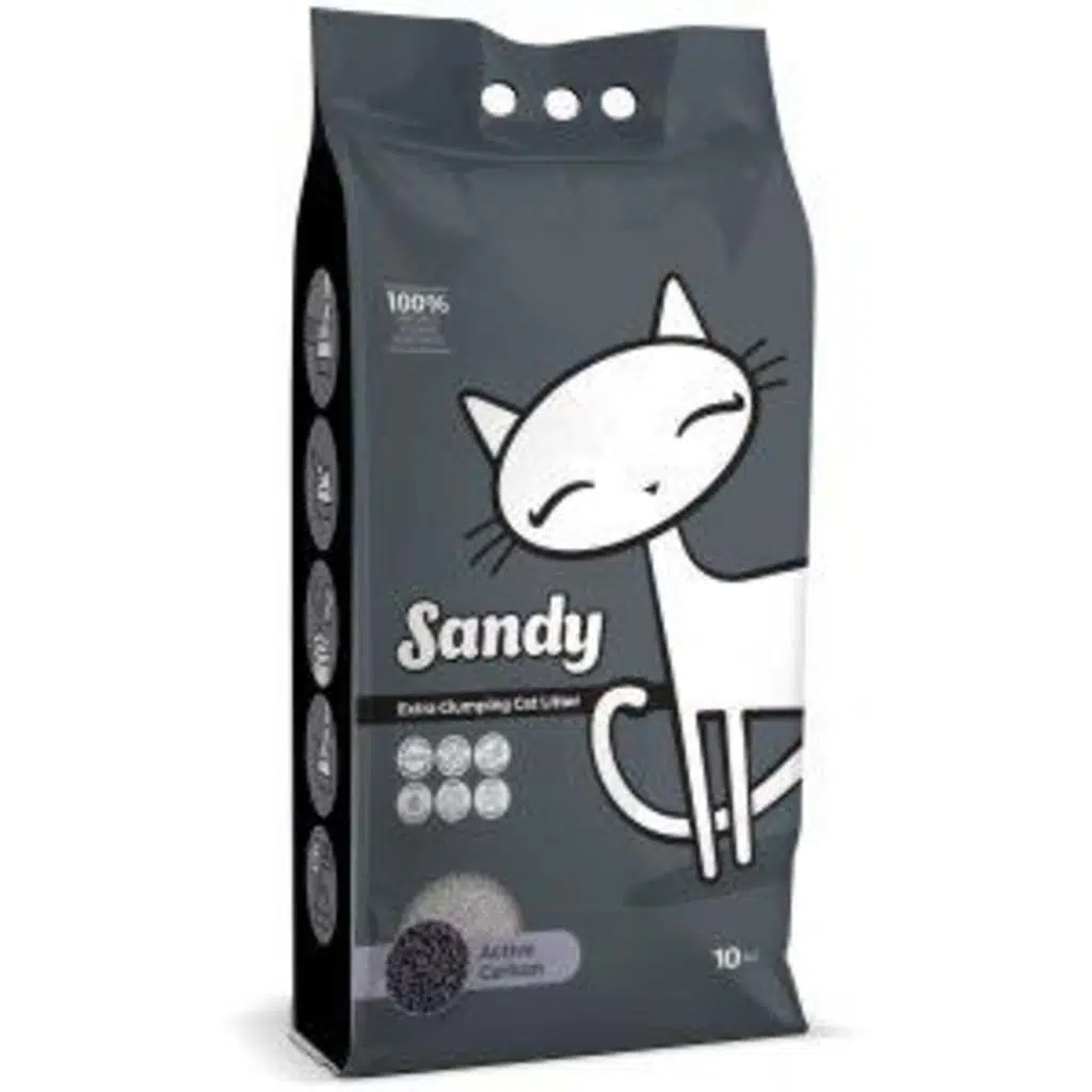 Sandy Active Karbon Kedi Kumu 10 Kg