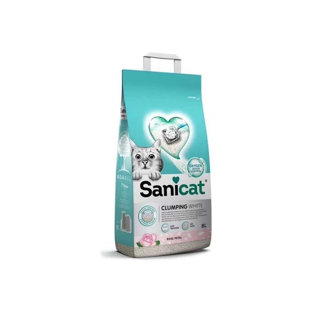 Sanicat Clumping White Rose Kedi Kumu 8lt