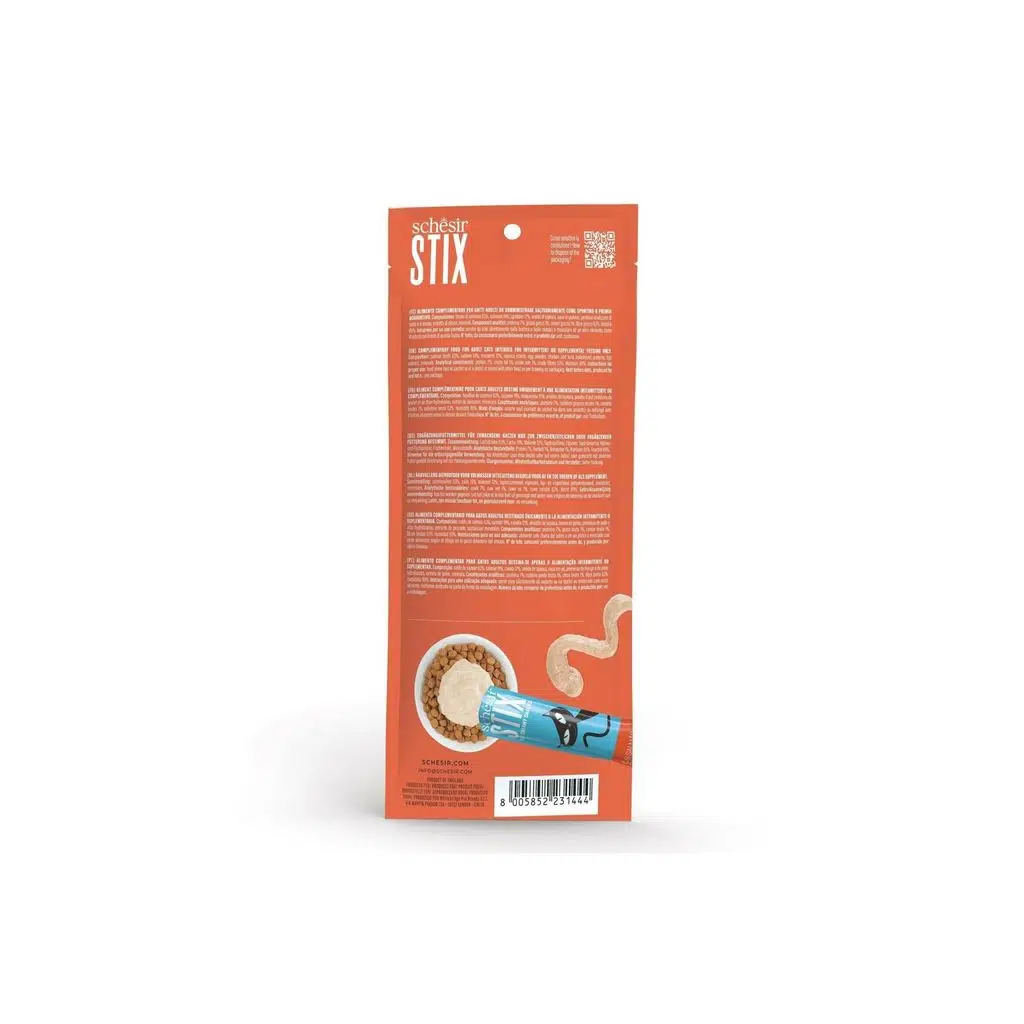 Schesir Stix Somonlu Krem Ödül Maması 15g 6 lı