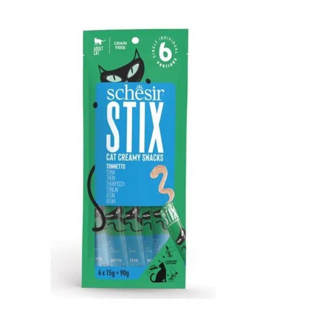 Schesir Stix Ton Balıklı Krem Ödül Maması 15g 6 lı