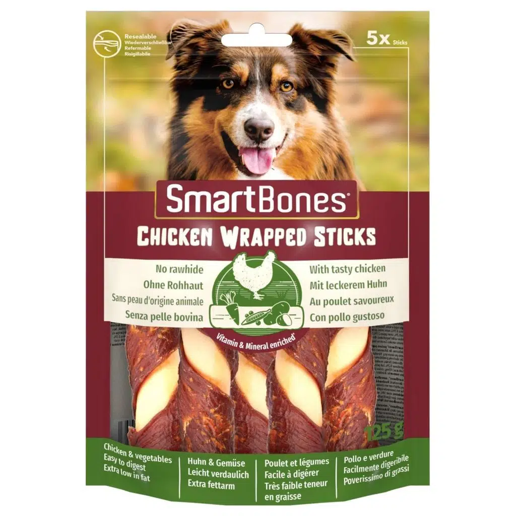 SmartBones Chicken Wrapped Sticks Med. 5pcs