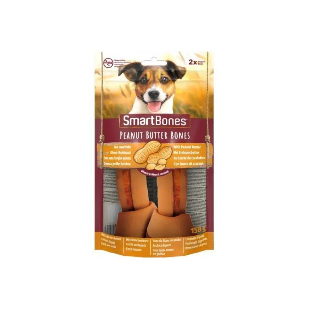 SmartBones Peanut Butter M 2pcs