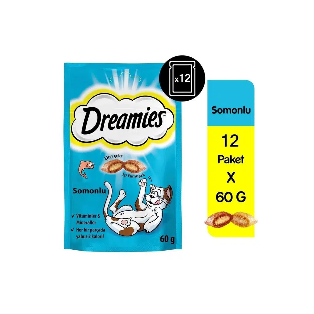 Somonlu Kedi Ödül Maması 12x60 gr
