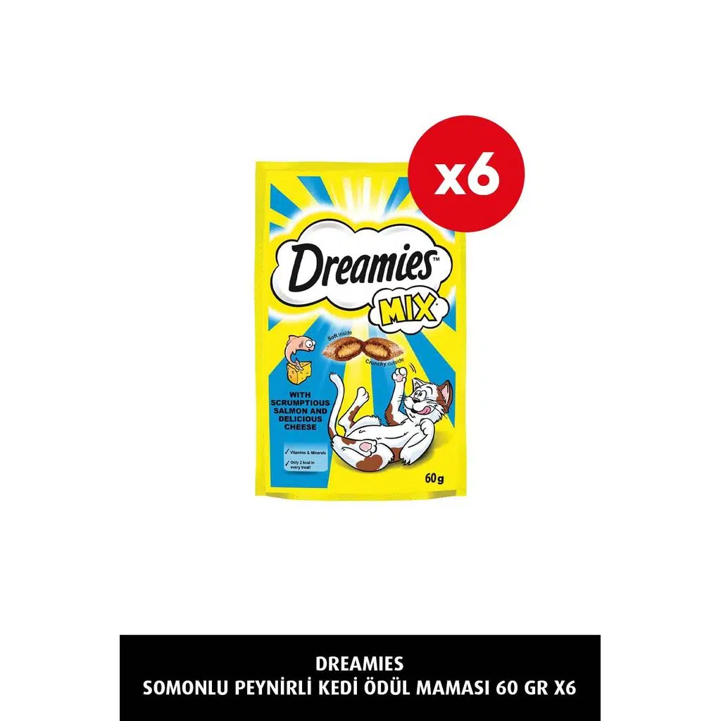 Somonlu Peynirli Kedi Maması 60 gr 6x