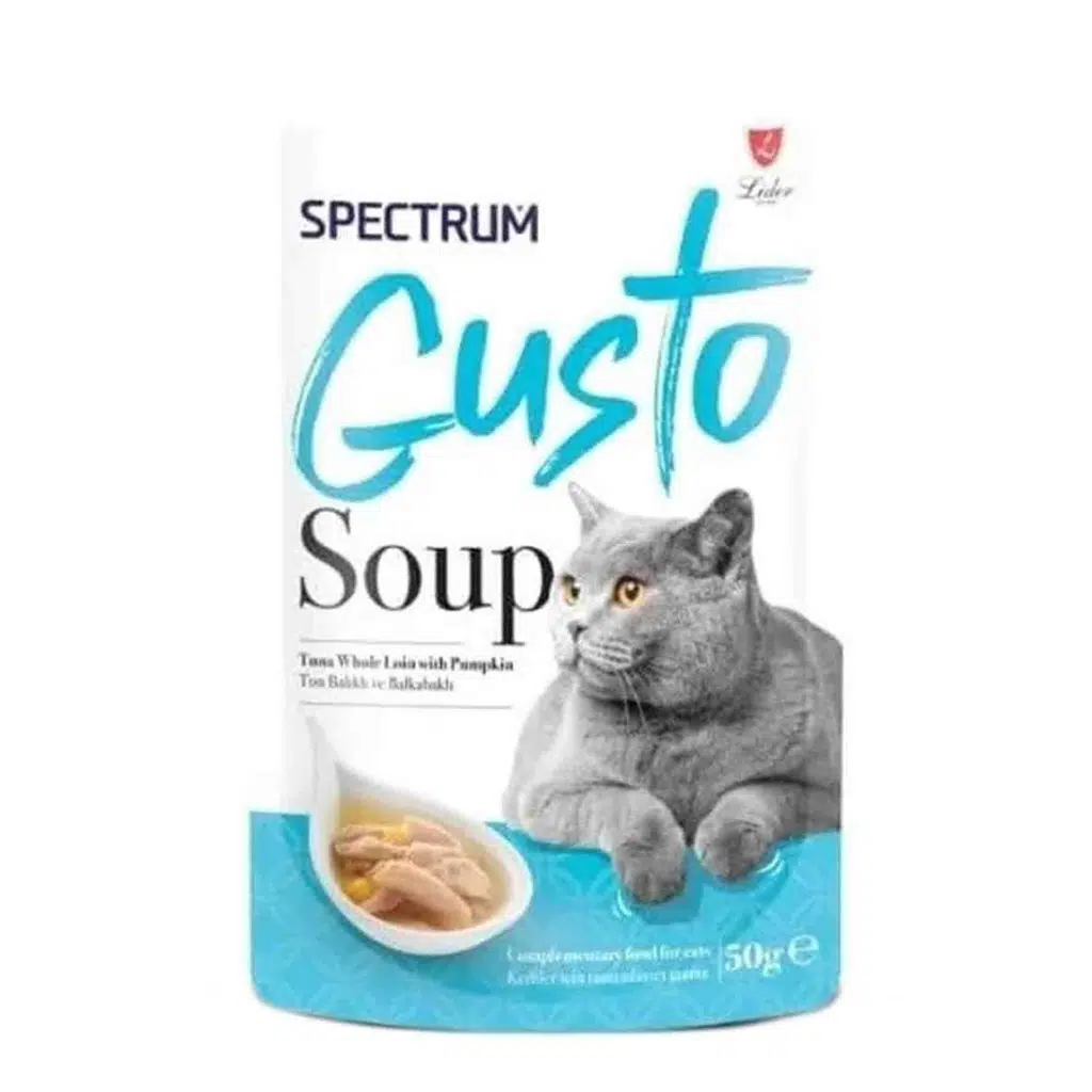 Spectrum Gusto Ton Balıklı, Balkabaklı Kedi Çorbası 50 Gr