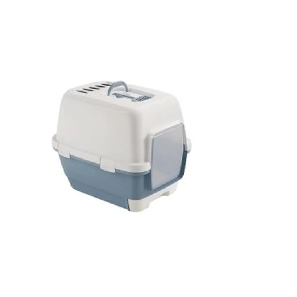 Stefanplast Cathy Clever Smart Kedi Tuvaleti Mavi 58 x 45 x 48 Cm