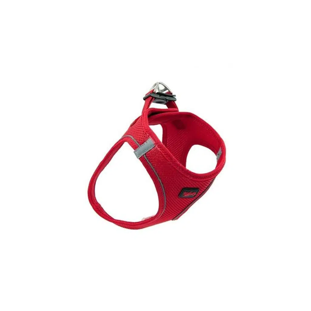 Tailpetz Air Mesh Göğüs Tasması KIRMIZI-M 