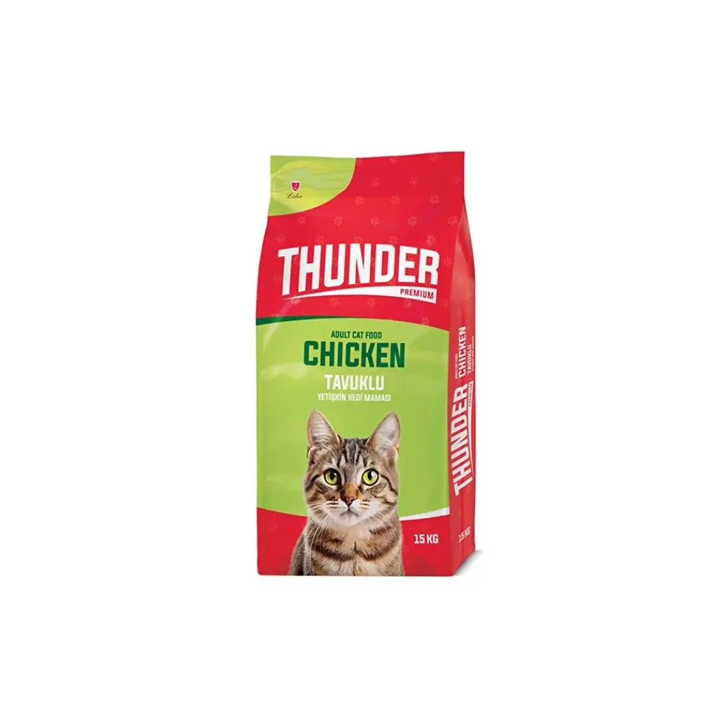 Thunder Cat Tavuklu Kedi Maması-15 Kg