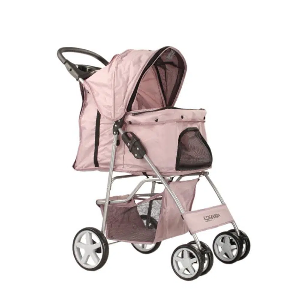 Tommy Evcil Hayvan Arabası 82x46x99cm Pembe Max 15 Kg