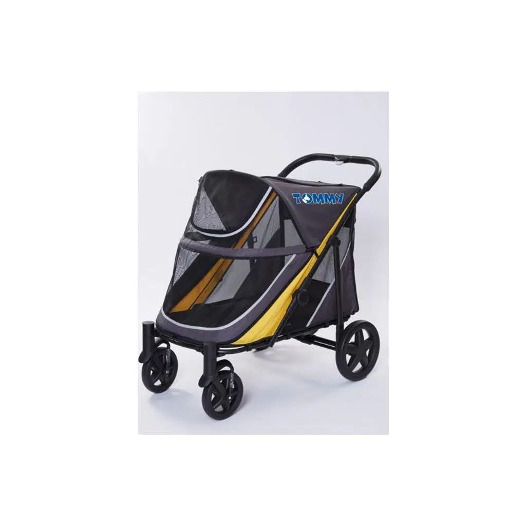 Tommy Evcil Hayvan Arabası Gri 112*65*100cm Max 40kg