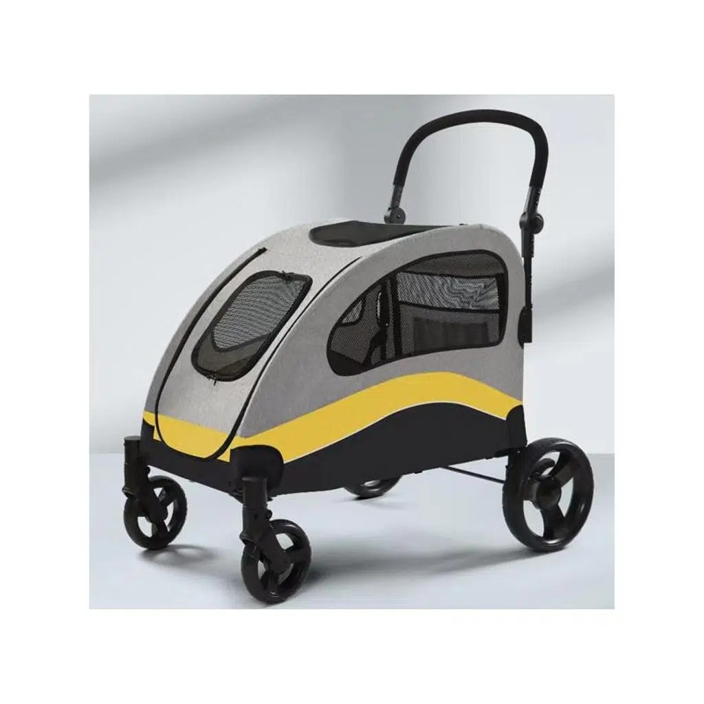 Tommy Evcil Hayvan Arabası Sarı 90*73*108cm Max 60kg