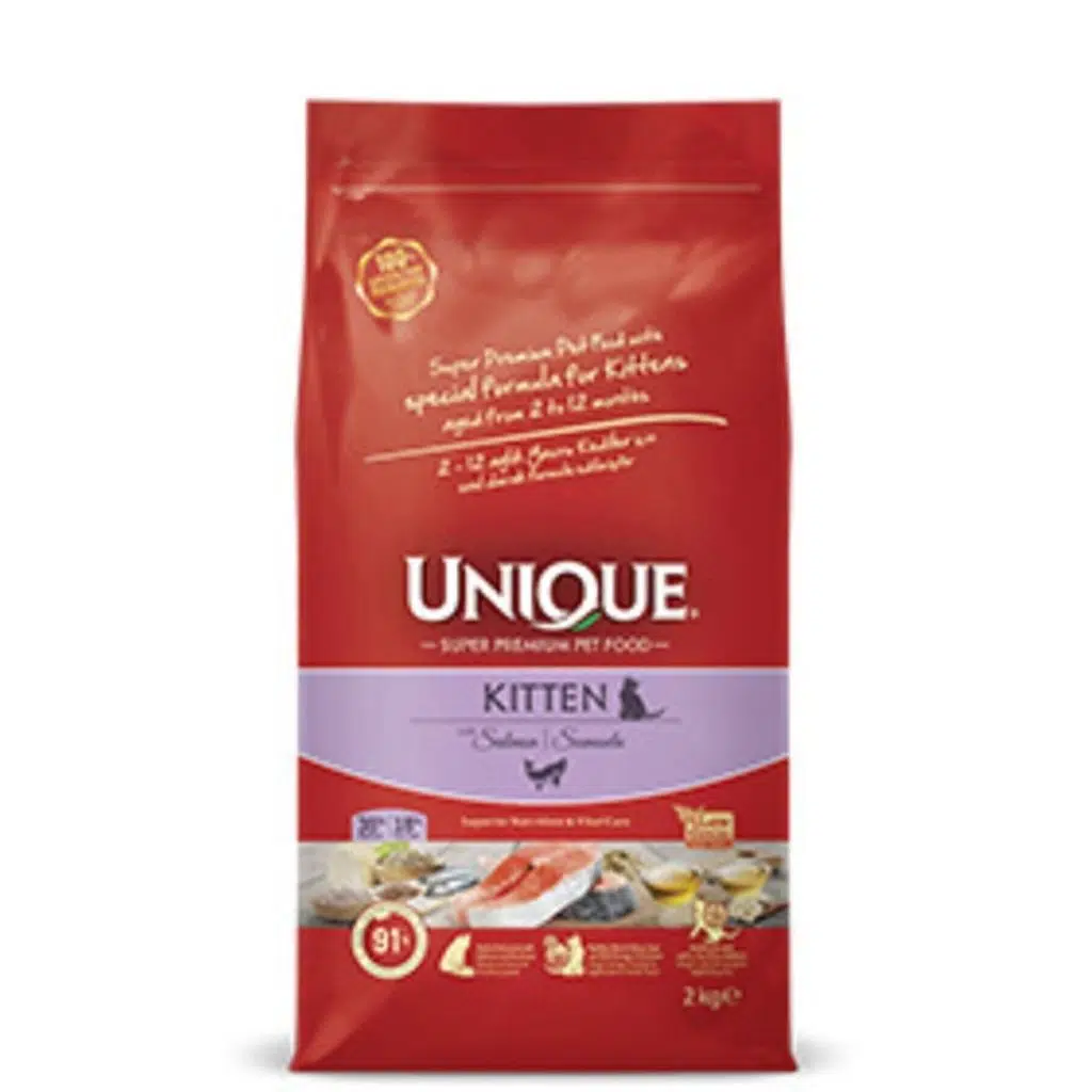 Unique Yavru Kedi Maması Somonlu 2Kg 