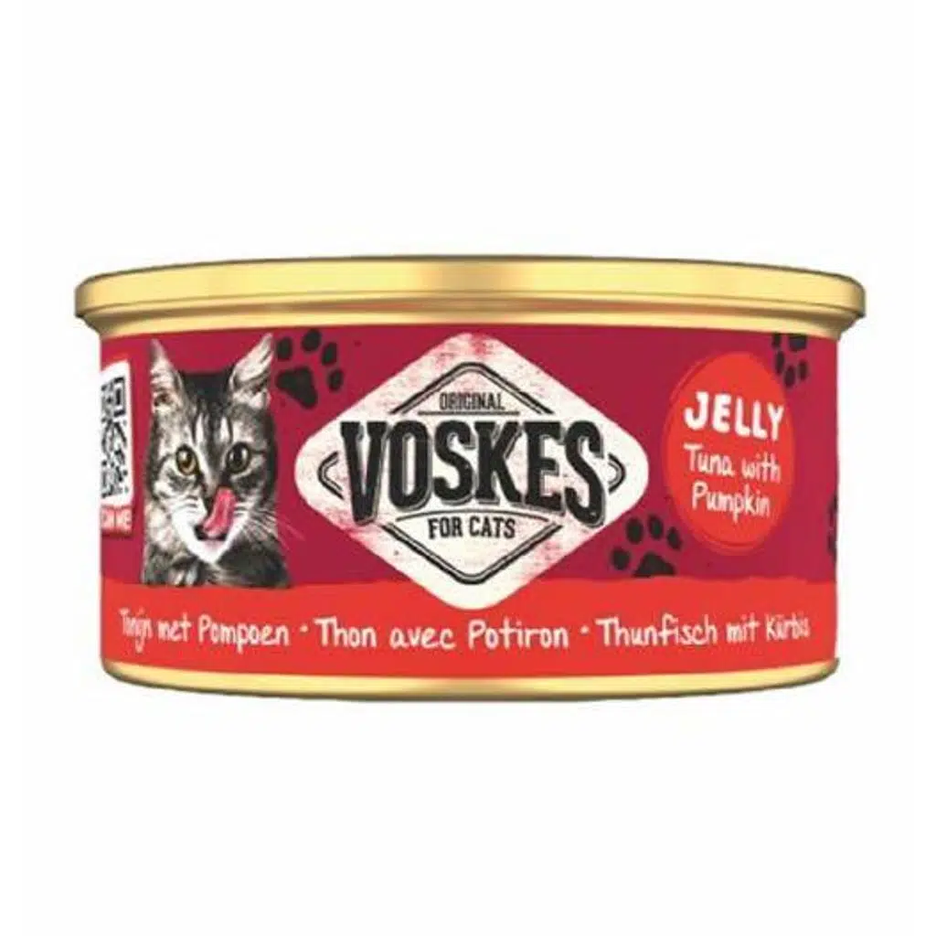 Voskes Ton Balıklı ve Balkabaklı Kedi Konservesi 85GR
