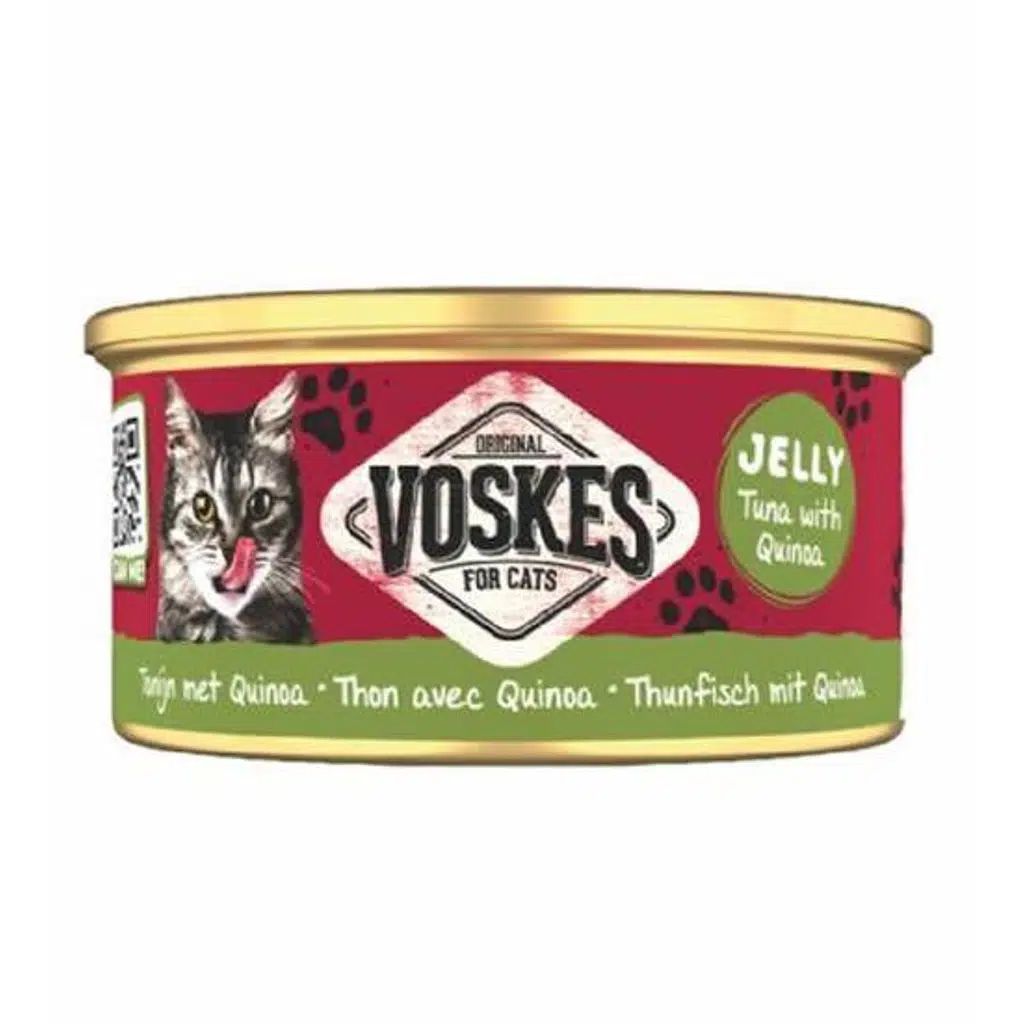 Voskes Ton Balıklı ve Kinoalı Kedi Konservesi 85 Gr