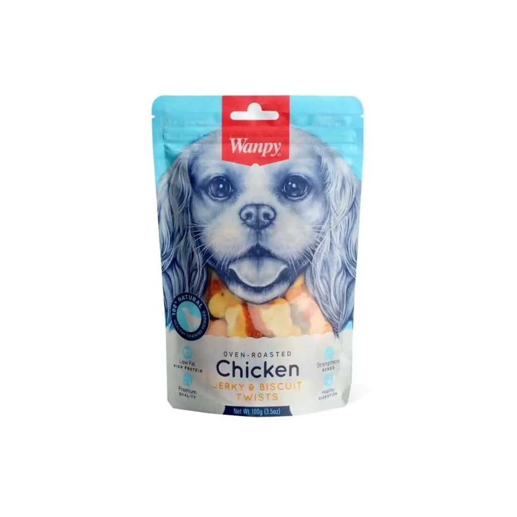 Wanpy Bisküvi Üzeri Tavuk Sargılı 100gr