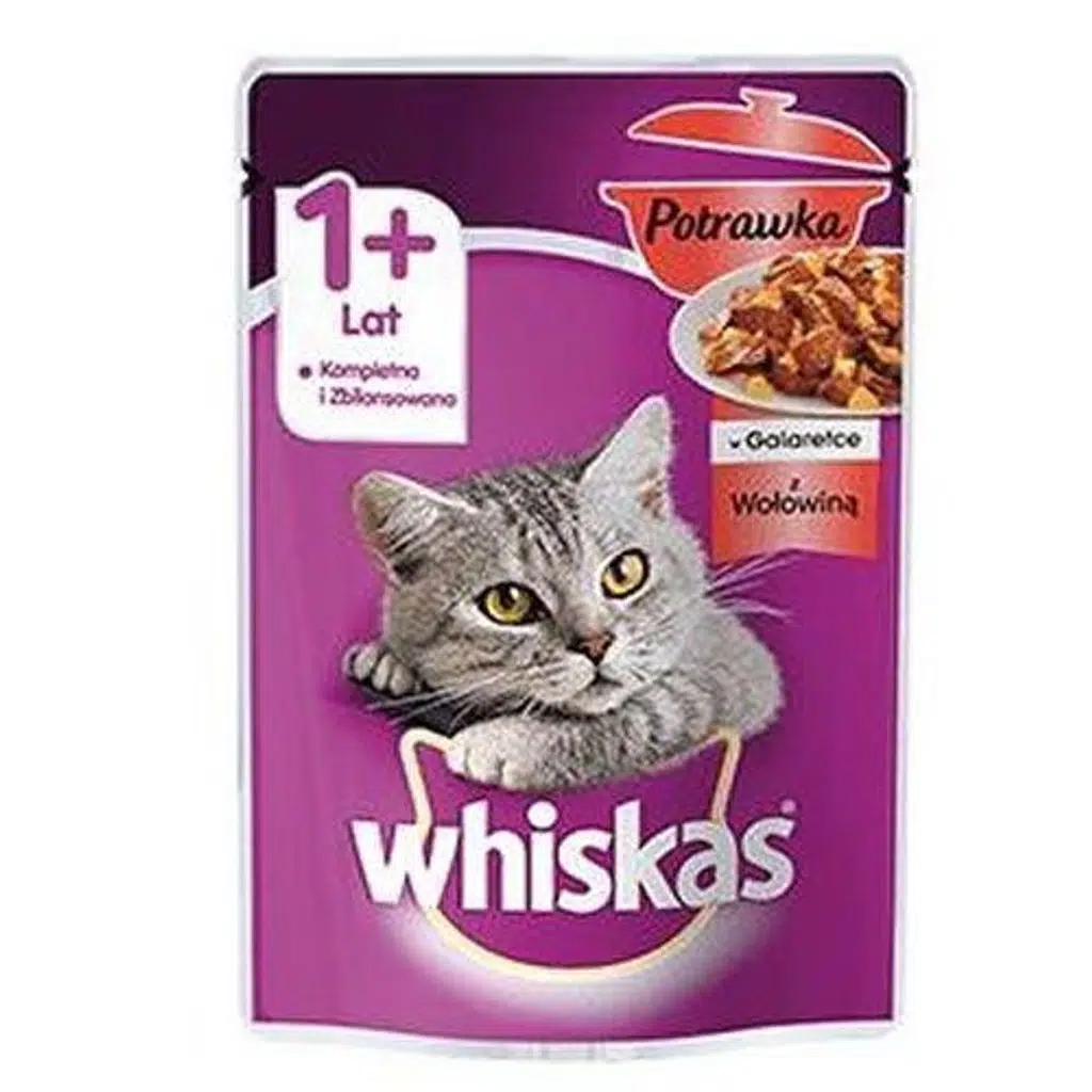 Whiskas Güveç Sığır Etli 85 gr Kedi Maması