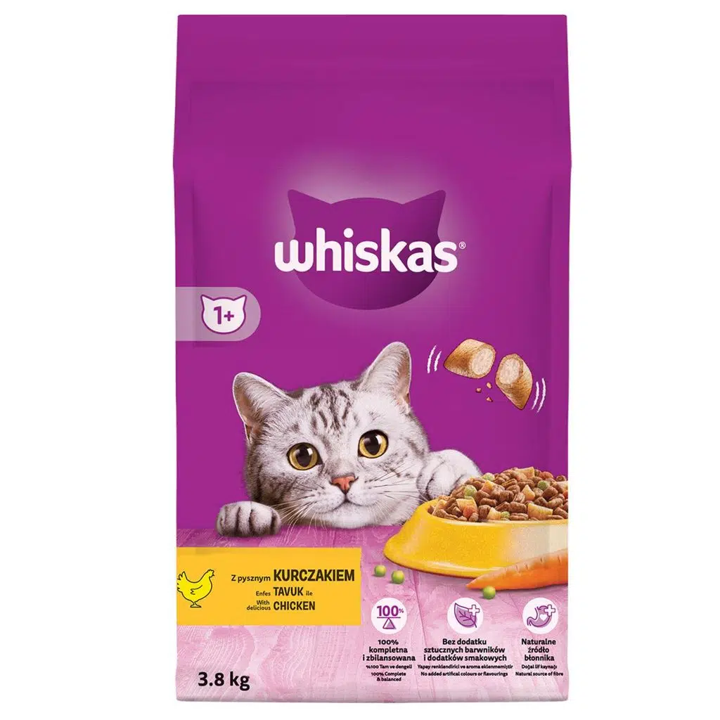Whiskas Tavuklu Yetişkin Kedi Maması 3.8 kg