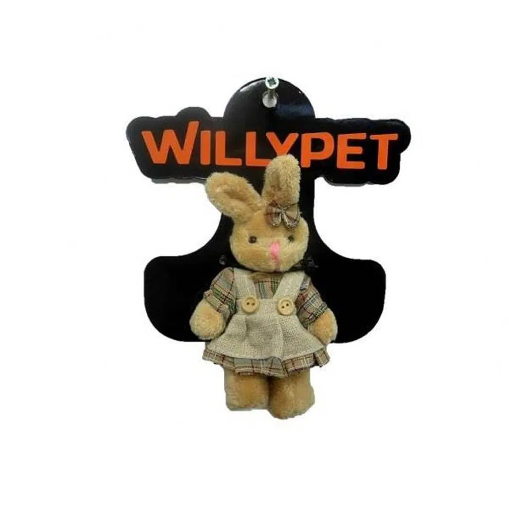 WİLLYPET ELBİSELİ TAVŞAN KEDİ OYUNCAK