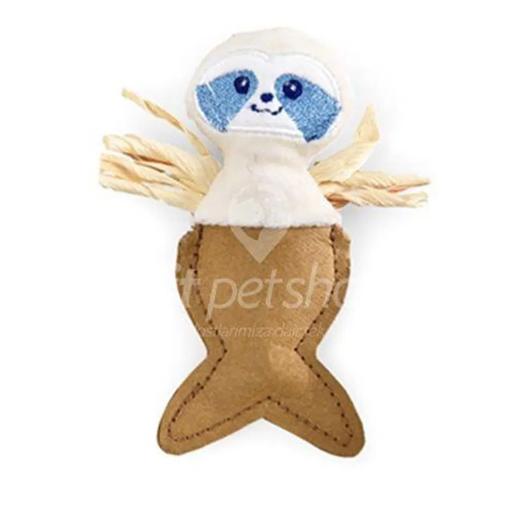 Zampa Catnipli Fok Balığı Peluş Kedi Oyuncağı, 11 Cm