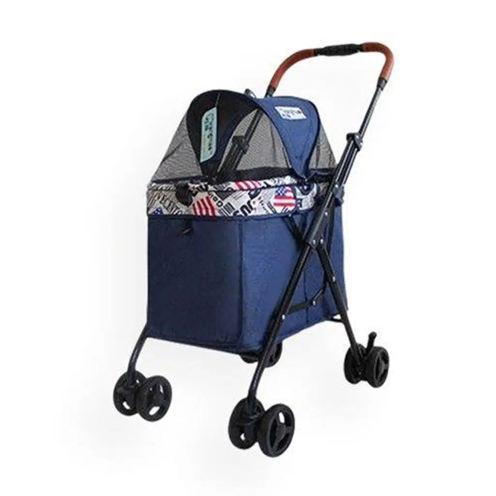 Zampa FalconX Kedi öpek Arabası 47x78x98cm LACİVERT