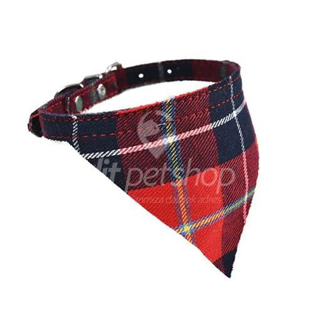 Zampa Rumsey Kedi Boyun Fuları Kırmızı 1x32 Cm
