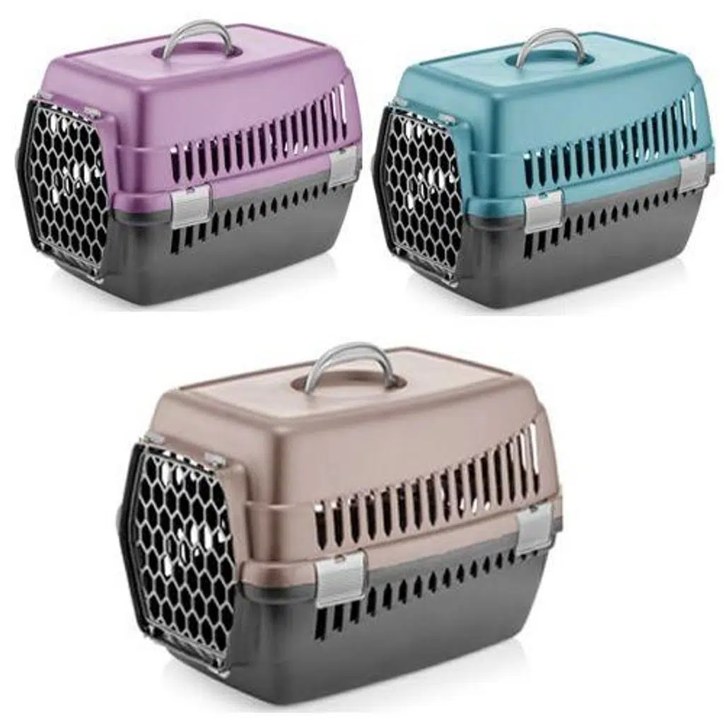 Zampa Kedi Köpek Taşıma Box Orta Boy Renkli 55x37x36 cm