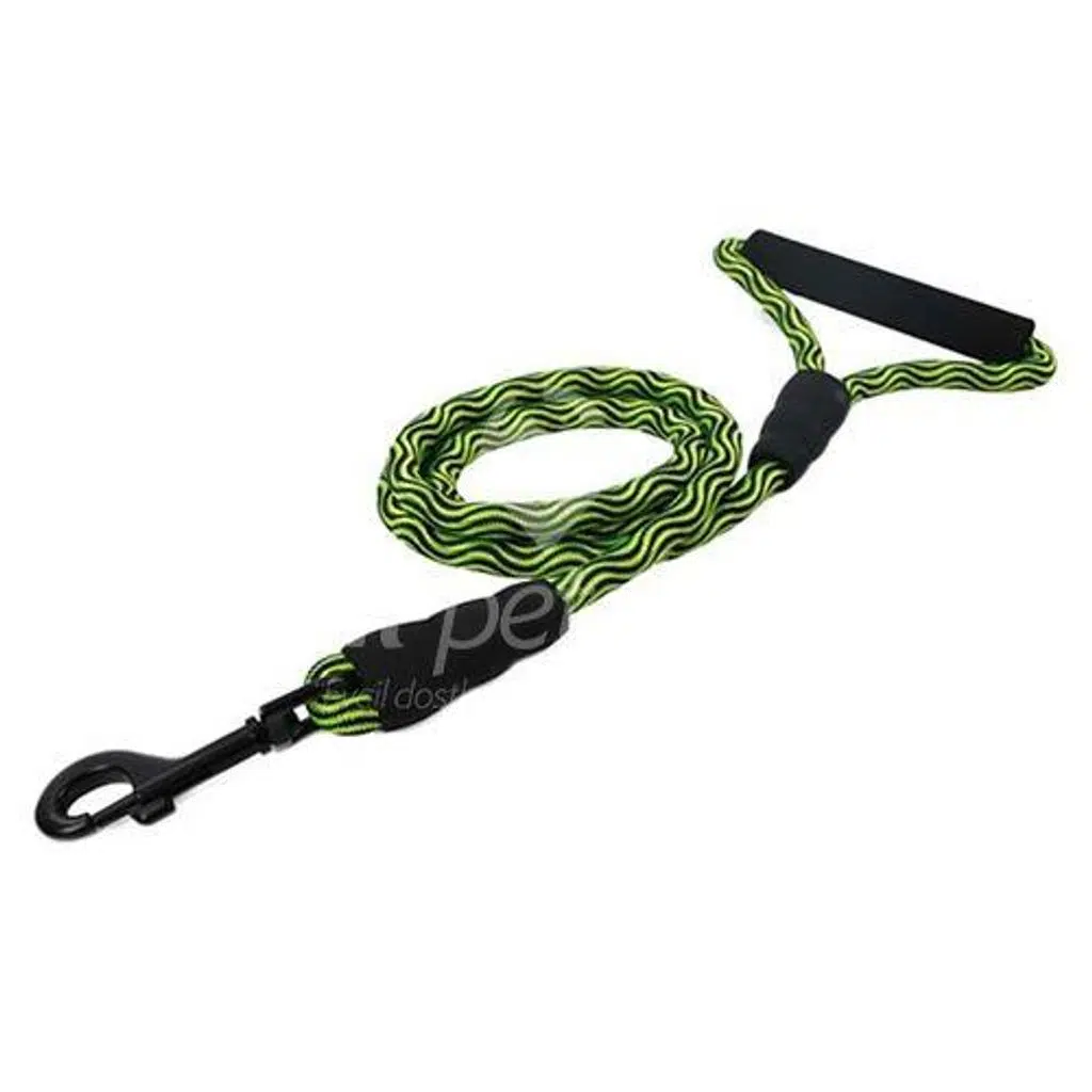 Zampa Yeşil Fitil Köpek Gezdirme Halatı Medium 1x120 Cm