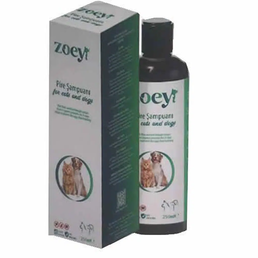 Zoey Kedi ve Köpekler İçin Pire Şampuanı 250 ml