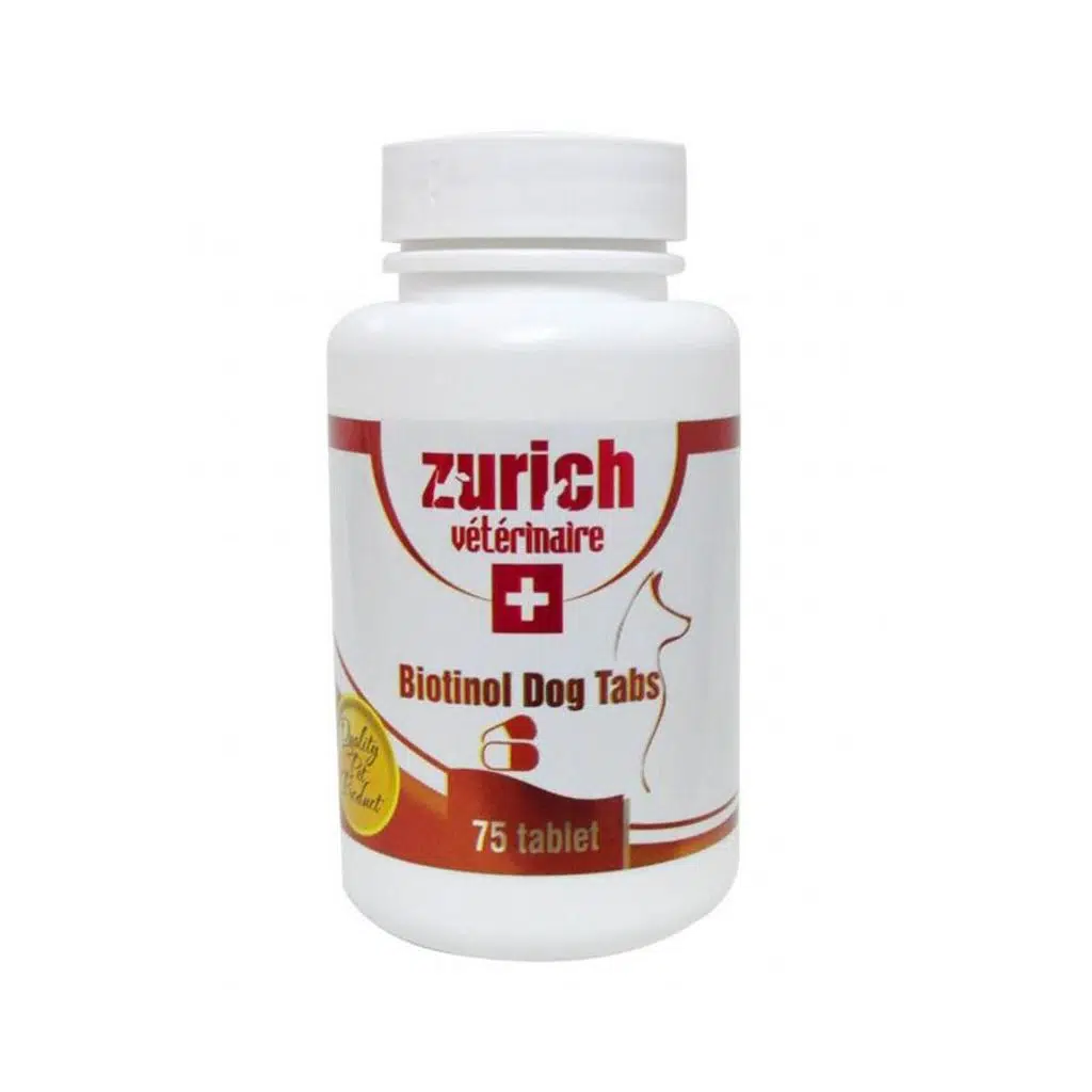 Zurich Biotin Dog Tabs 75 Tabs