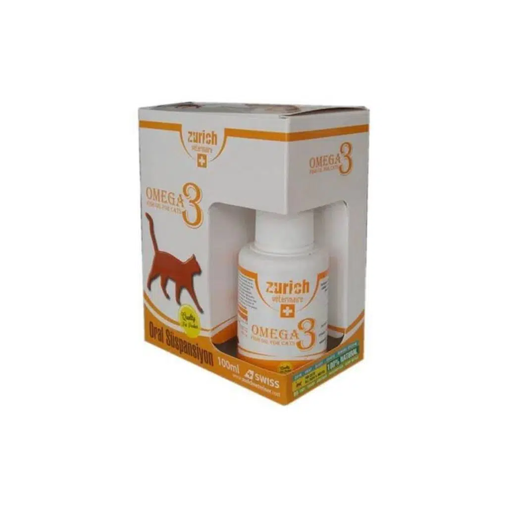 Zurich Kedi Somon Yağı 100 ml